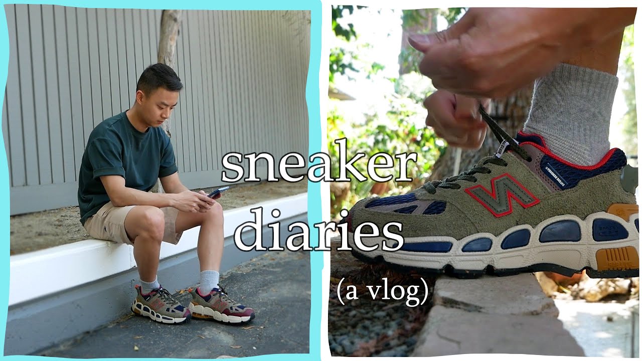 Sneaker Diaries (a vlog) | New Balance 574 Yurt life test, wine tasting, behind the scenes