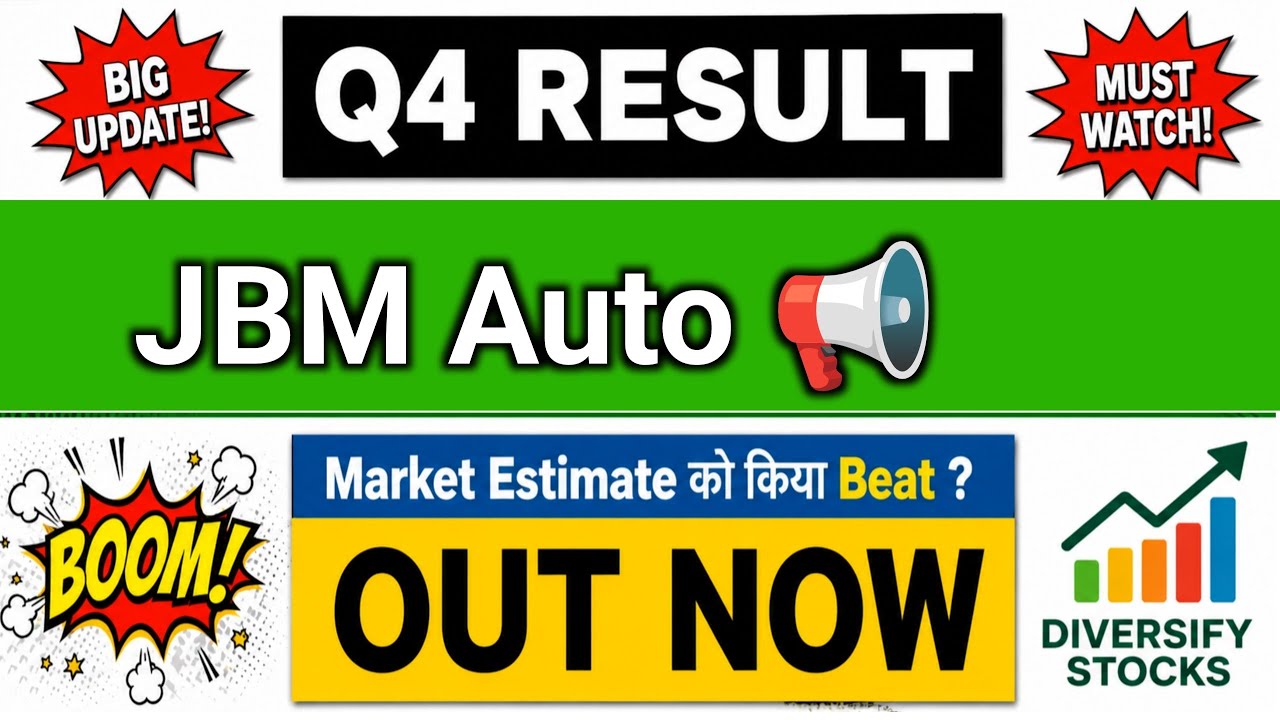 JBM Auto Q4 Results 2026 | JBM Auto share latest news | JBM Auto Results Today | JBM Auto Dividend