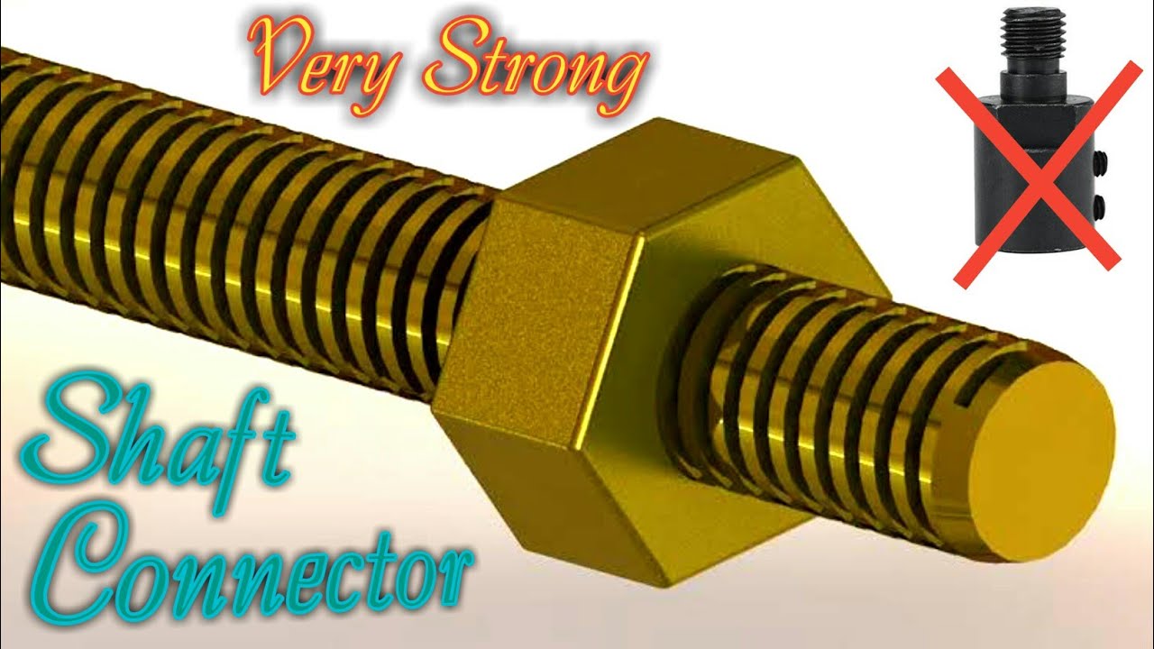How To Make Shaft Connector Of A Drill Motor|| Shaft Connector || बनाए साफ्ट कानेक्टर