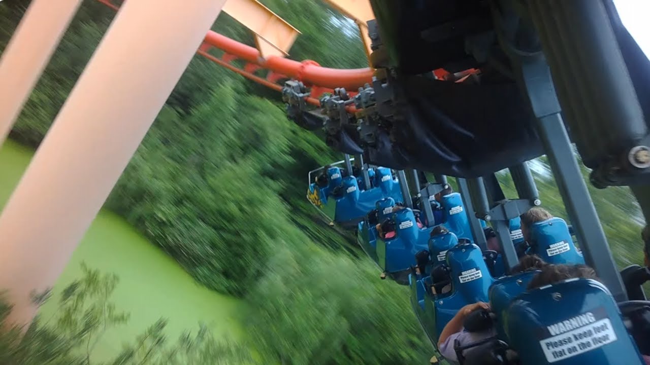Iron Dragon - Cedar Point - Row 9 (4K HD POV) - July 2025