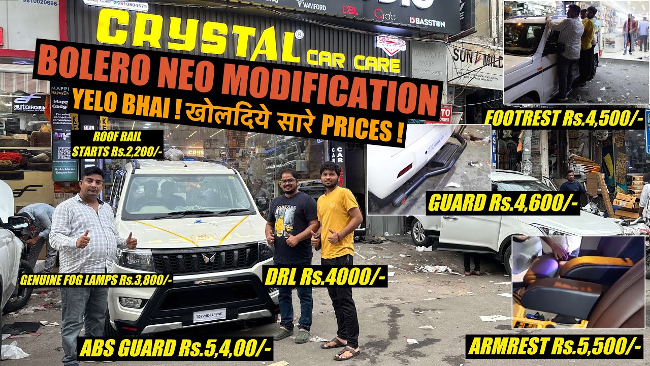 ALL PRICES OPEN 🔥 | BOLERO NEO Base Model N4 को बनाया N10+ | इतना माल कभी देखा नहीं होगा !