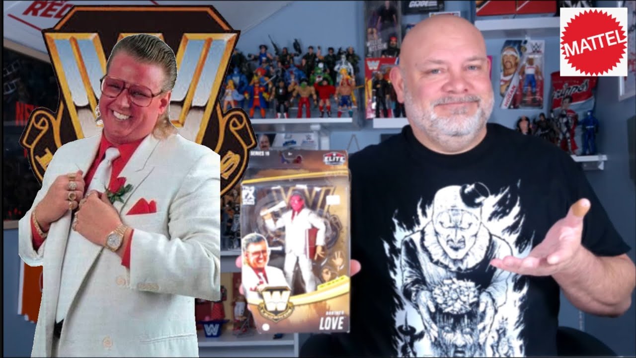 Brother Love Mattel WWE Elite Collection Legends series #19 unboxing & review. 