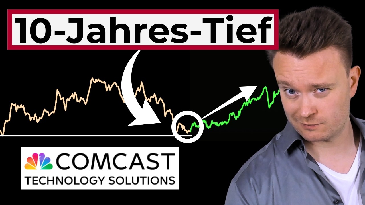 Comcast Aktie mit 10-Jahres-Tief: Jetzt 5% Dividende kassieren!