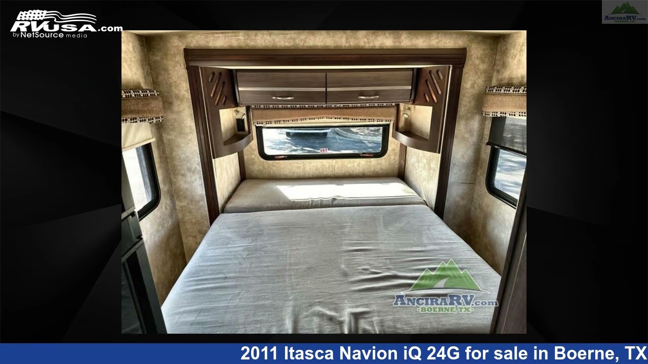 Magnificent 2011 Itasca Navion iQ 24G Class C RV For Sale in Boerne, TX | RVUSA.com