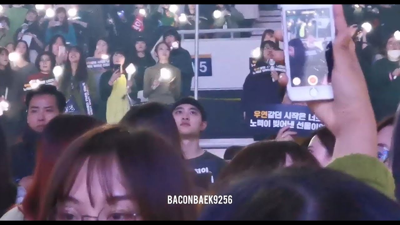 191229 Exo EXplOration dot in Seoul Day 1 Exo on the snow + KyungSoo 경수 reaction