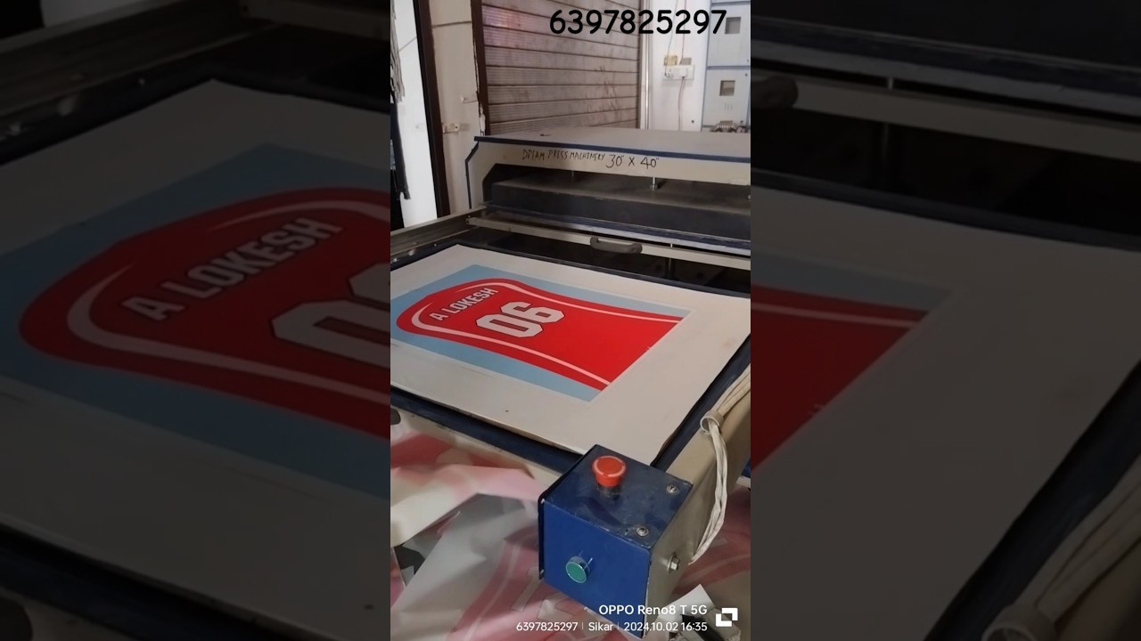 Sports T-shirt Printing Machine, full T shirt printing machine, sports Jersey printing machine