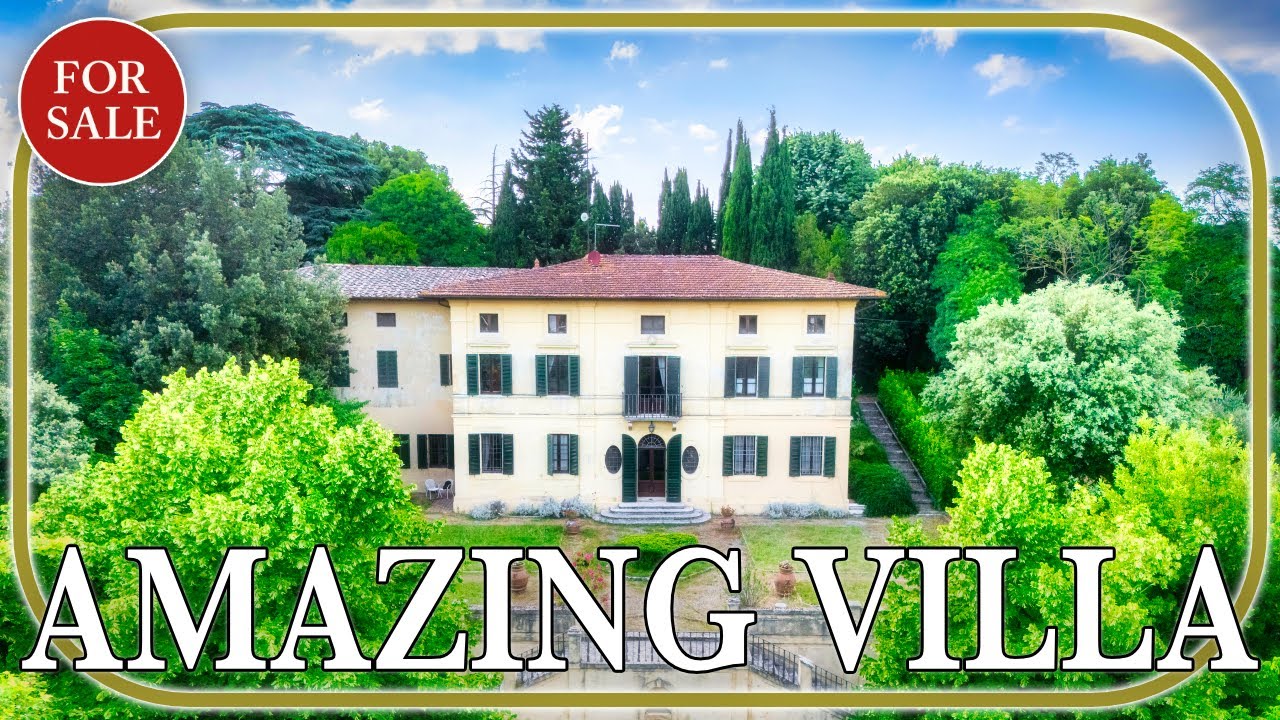🇮🇹 Tuscan Noble Villa for Sale in Siena, Italy, Tuscany - Italy | Manini Real Estate Italy