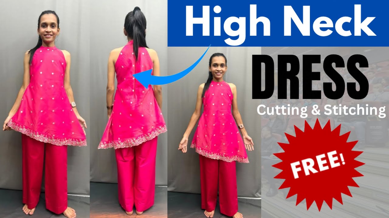 Indo Western Dresses Cutting And Stitching Full Tutorial Step By Step In Hindi | 