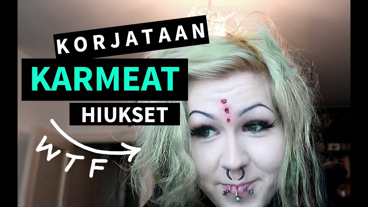 Ammattilainen korjaa KATASTROFI - hiukset 😨 ✂ o m g !