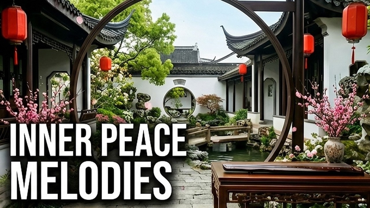 Traditional Chinese Zen Music | Guzheng & Erhu Background Music for inner peace