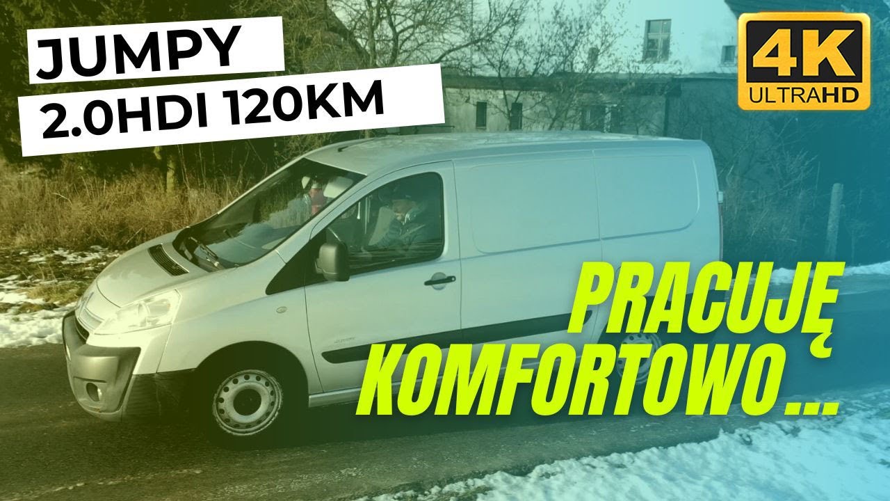 CITROEN JUMPY 2.0HDI 120KM (2008) - Jazda Pr&oacute;bna