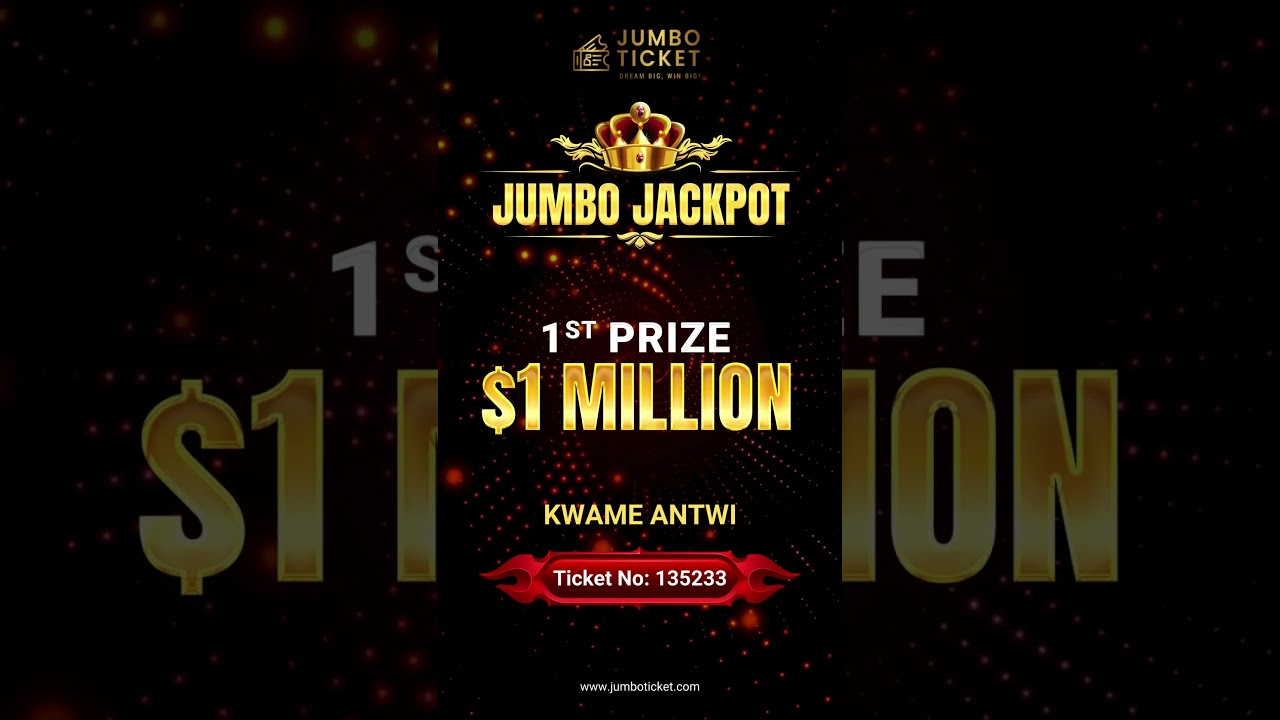 JUMBO Jackpot Winner - 5th March 2024