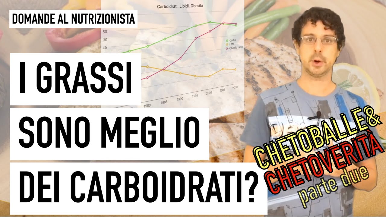 I grassi sono meglio dei carboidrati?