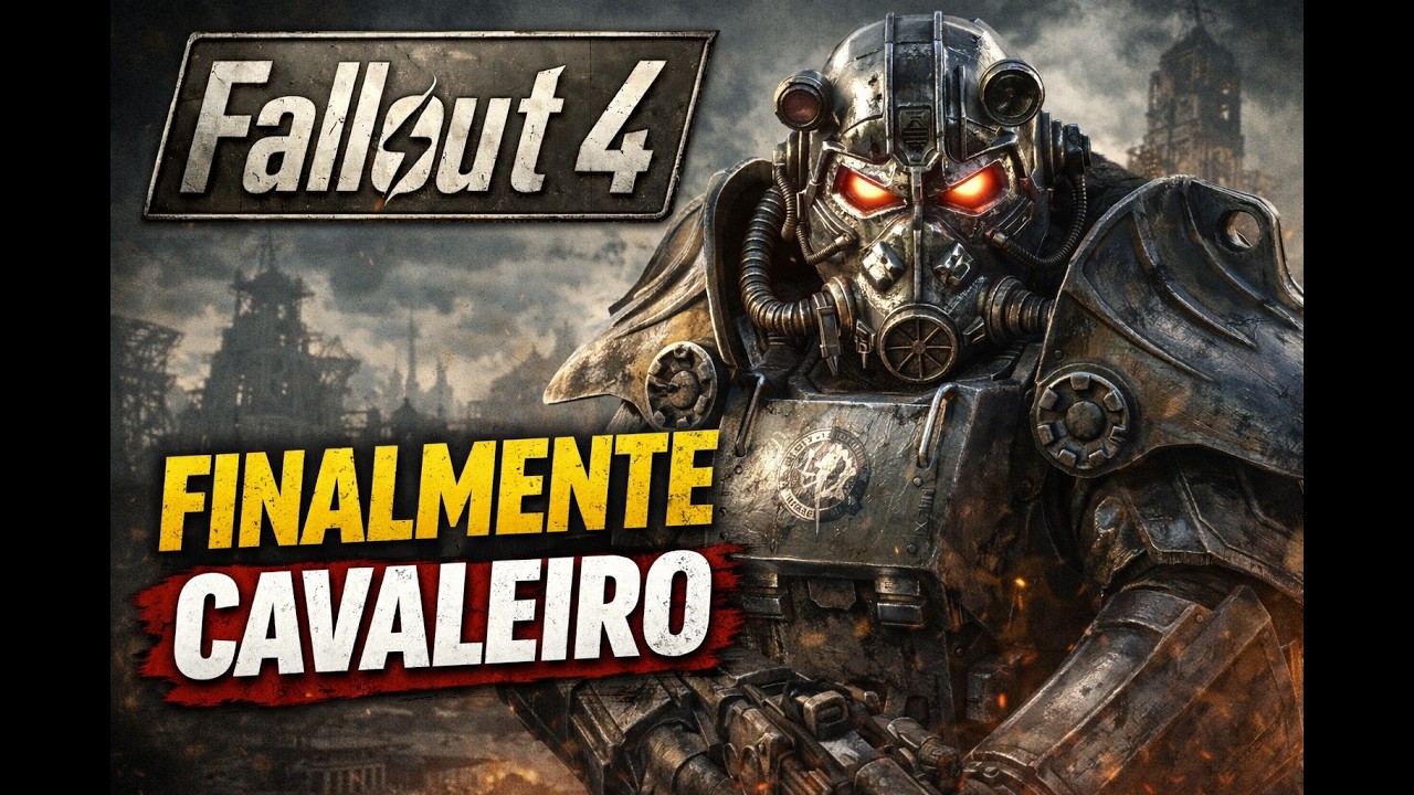 ☢️ Promovido a Cavaleiro! Hora da Primeira Missão – Fallout 4 #parte3