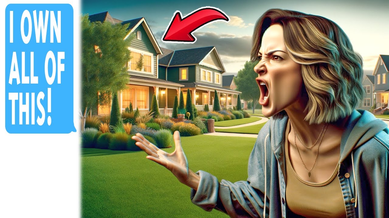 r/EntitledPeople - Smug HOA Karen Thinks She OWNS the Neighborhood! Gets a Reality Check