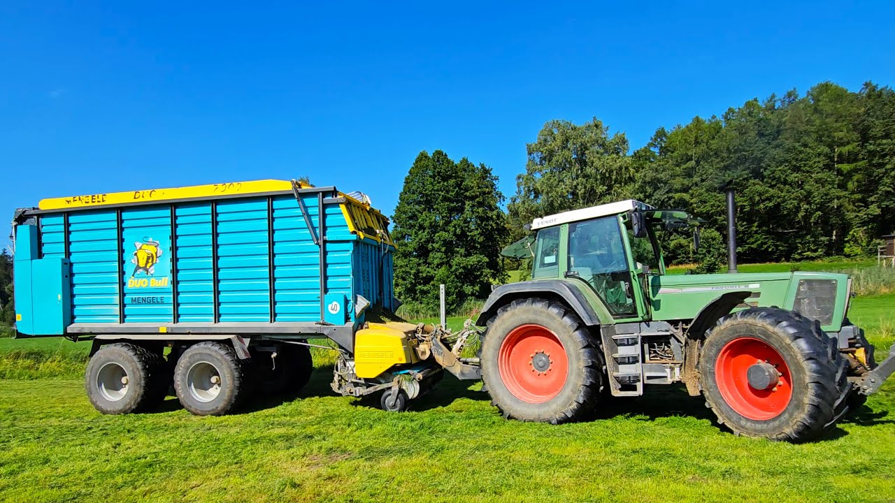Fendt vs Favorit 816 Turboshift mit Mengele DUO-BULL 7000 bei Grassilage! | Sommerzeit 2023!