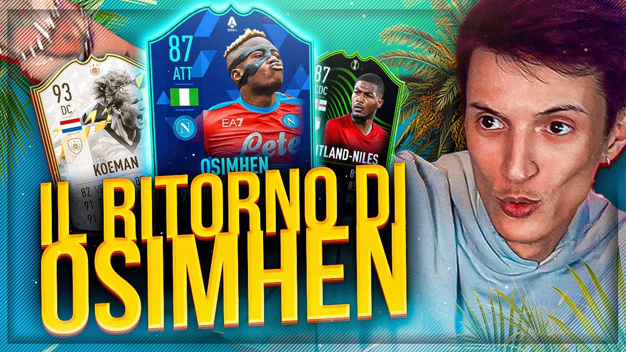 SQUADRA ESOTICA CON IL RITORNO DI OSIMHEN 87 POTM!