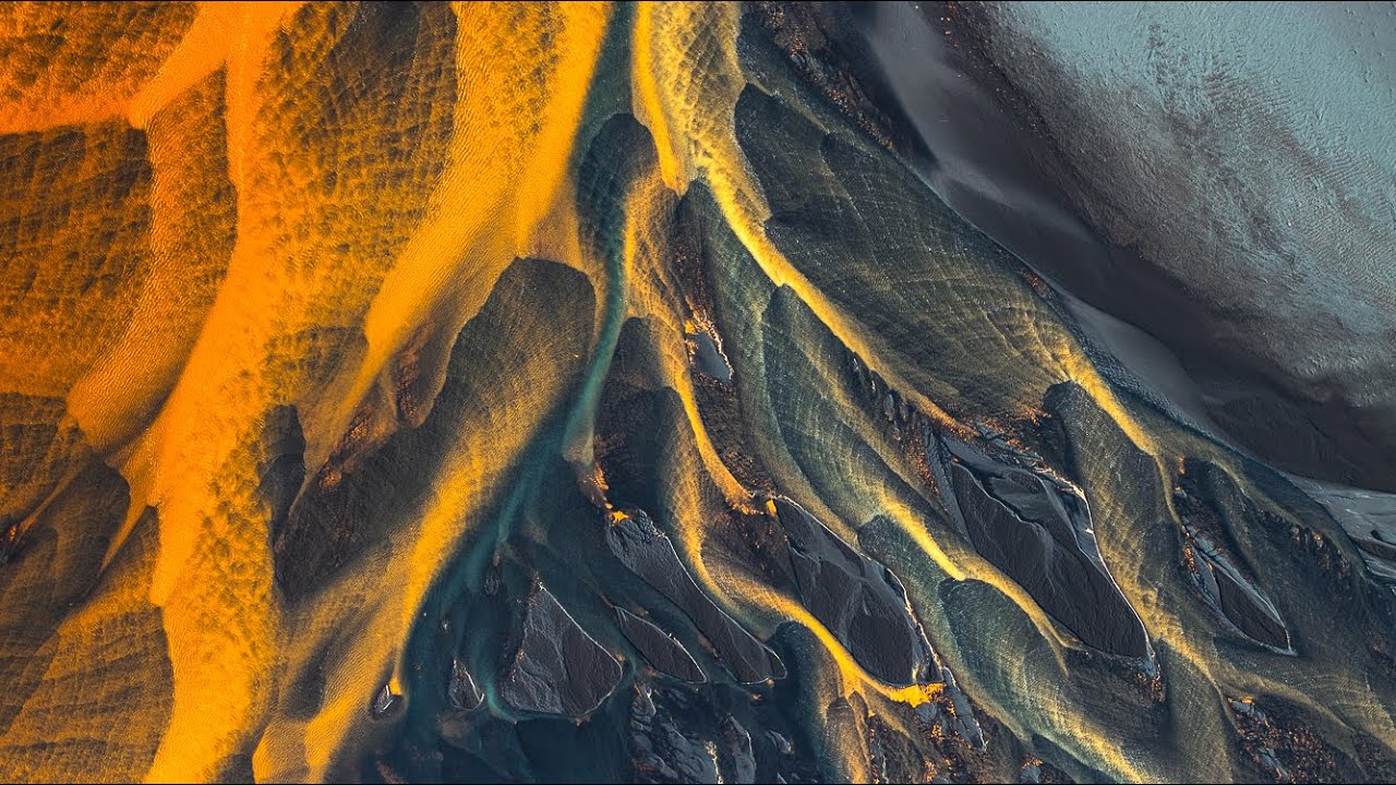 The Rivers.Cinematic 4 K Video. 2024.ICELAND