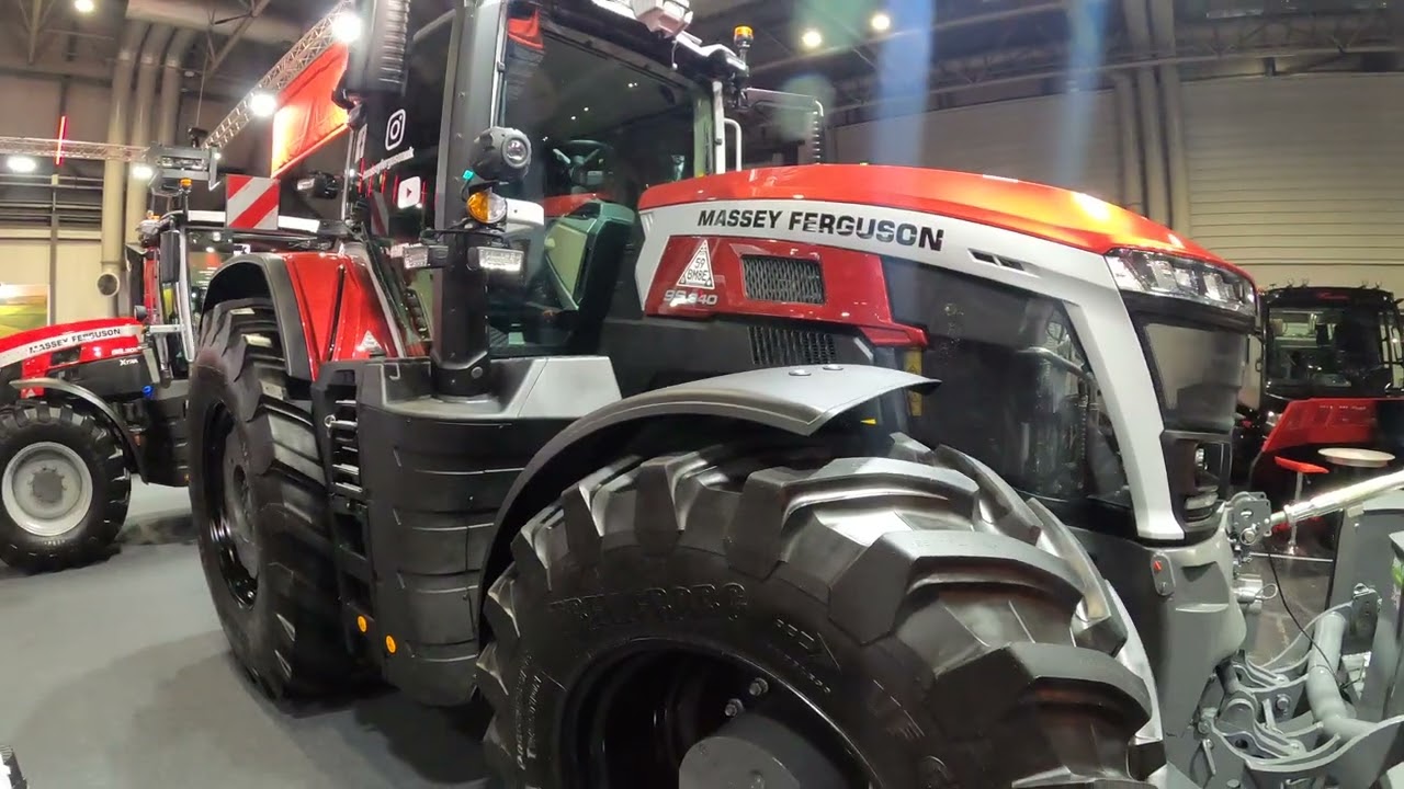 2026 Massey Ferguson 9S 340 8.4 Litre 6-Cyl Diesel Tractor (340 /370 HP) LAMMA Show 2026