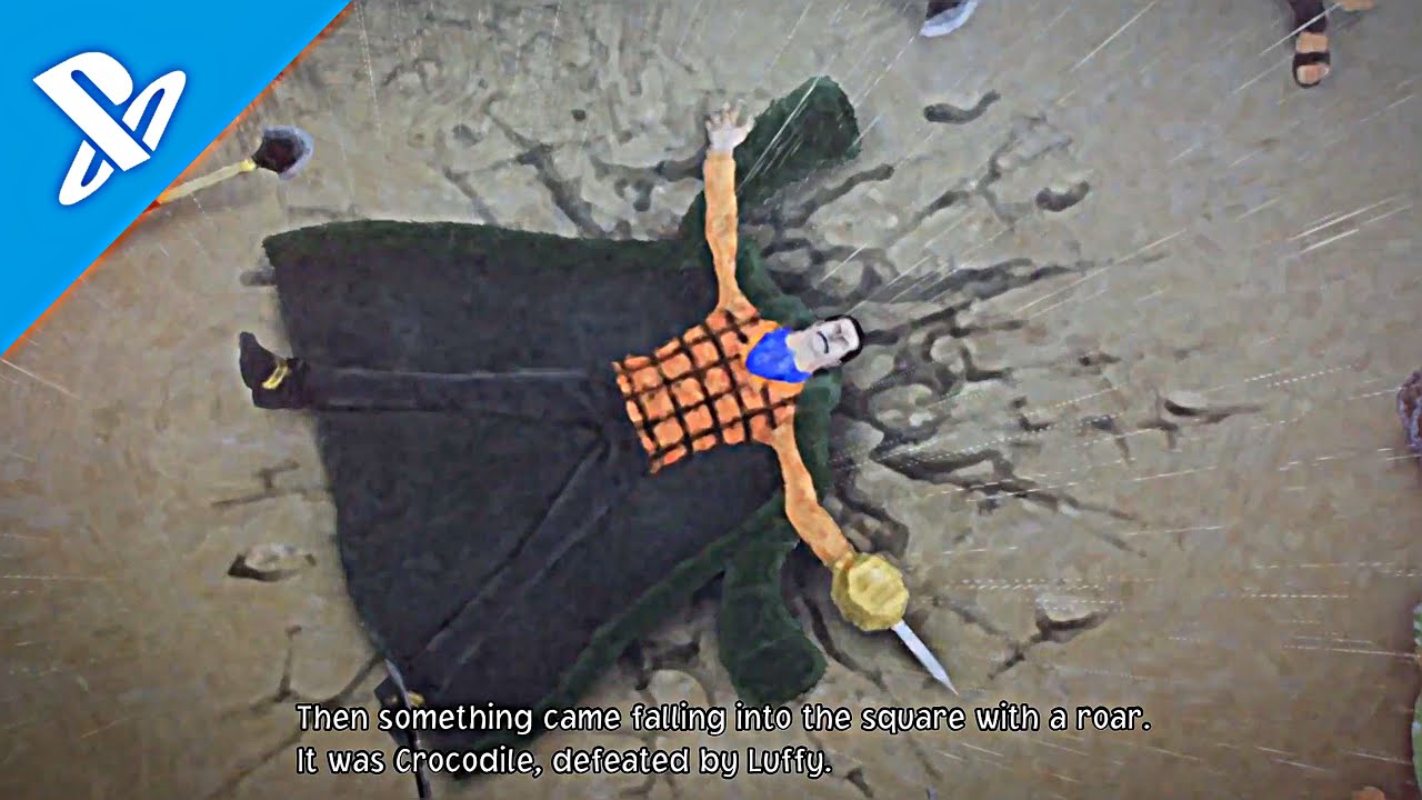 Luffy Defeated Crocodile Cutscene - ONE PIECE: ODYSSEY