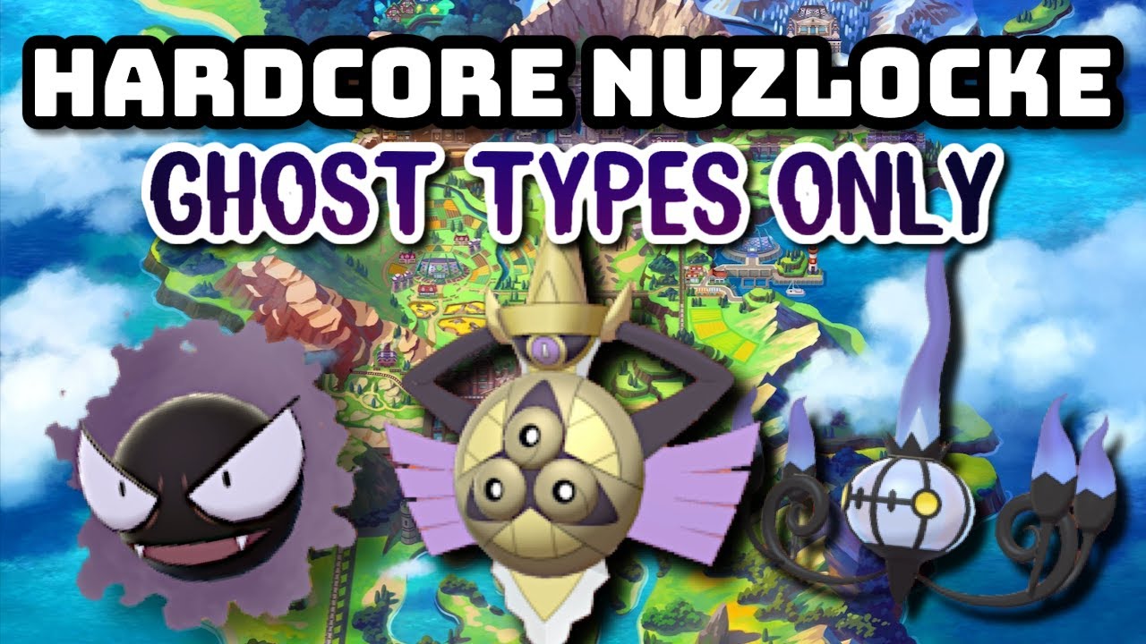 Pokemon Shield Hardcore Nuzlocke - Ghost Types Only! (No Dynamax)