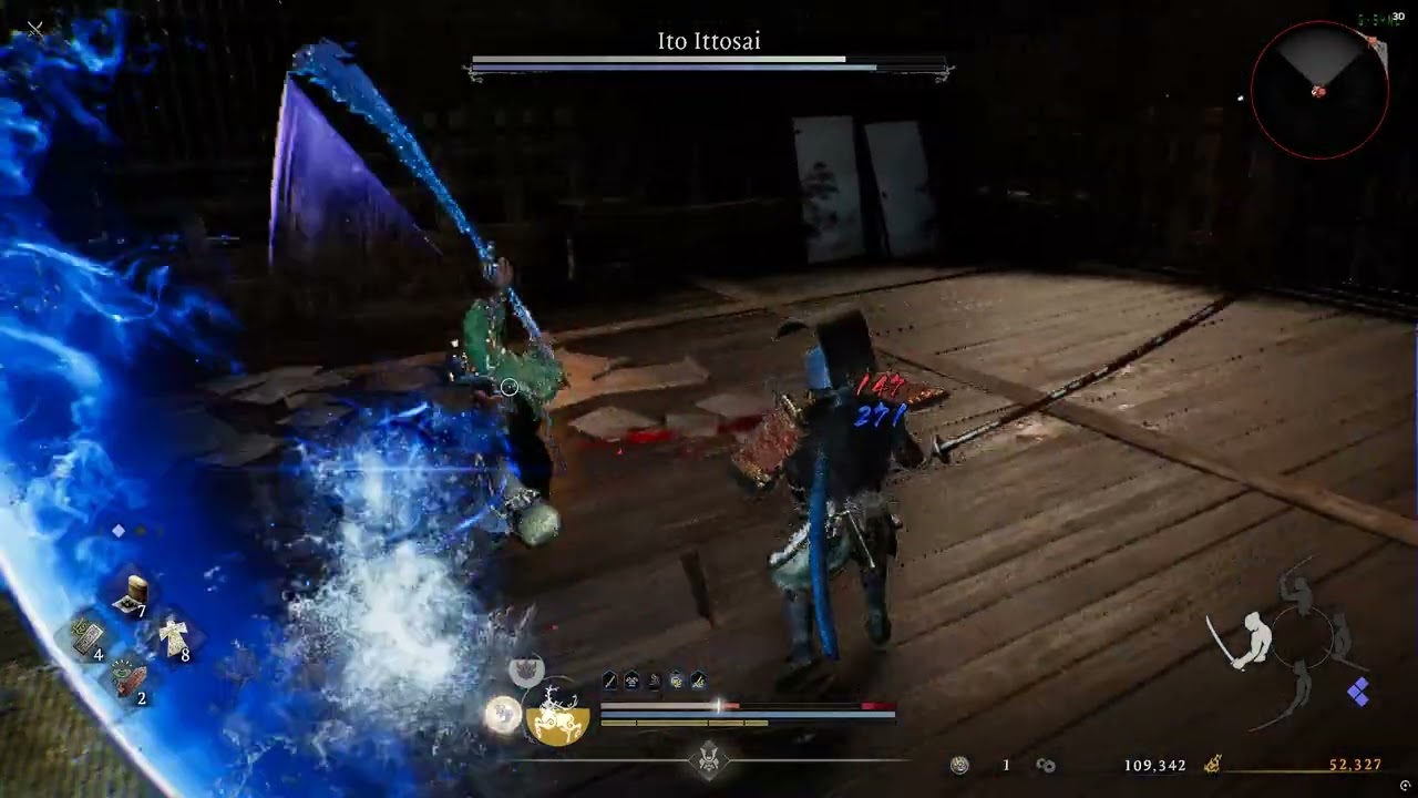 Training with Ito Ittosai - Nioh 3 part 15