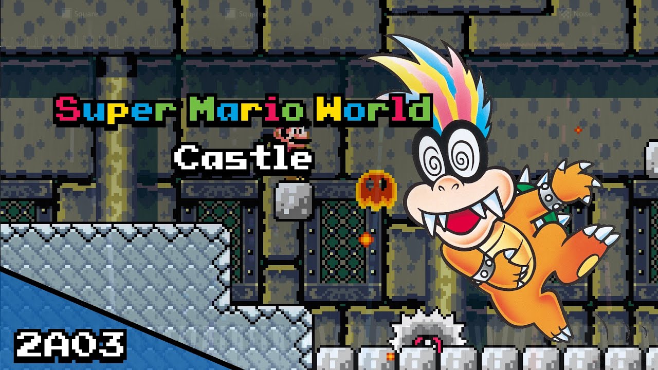Super Mario World - Castle [8-bits 2A03]