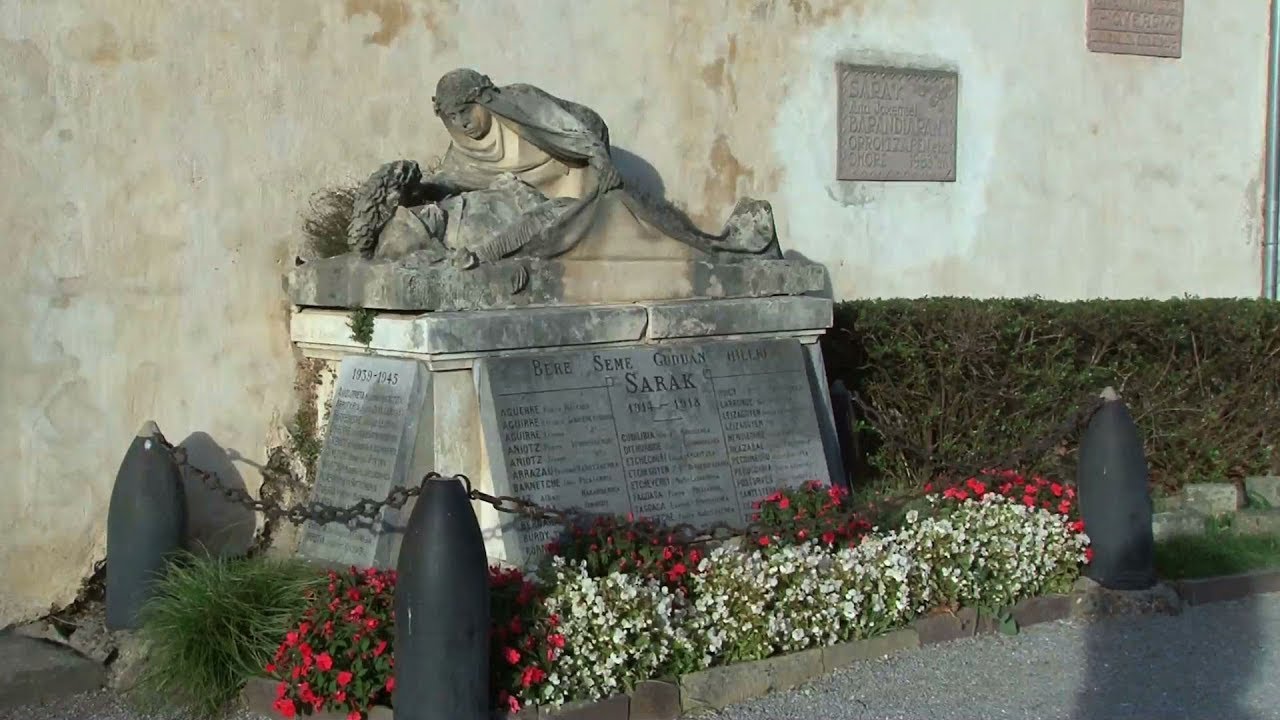 Les monuments aux morts du Pays basque