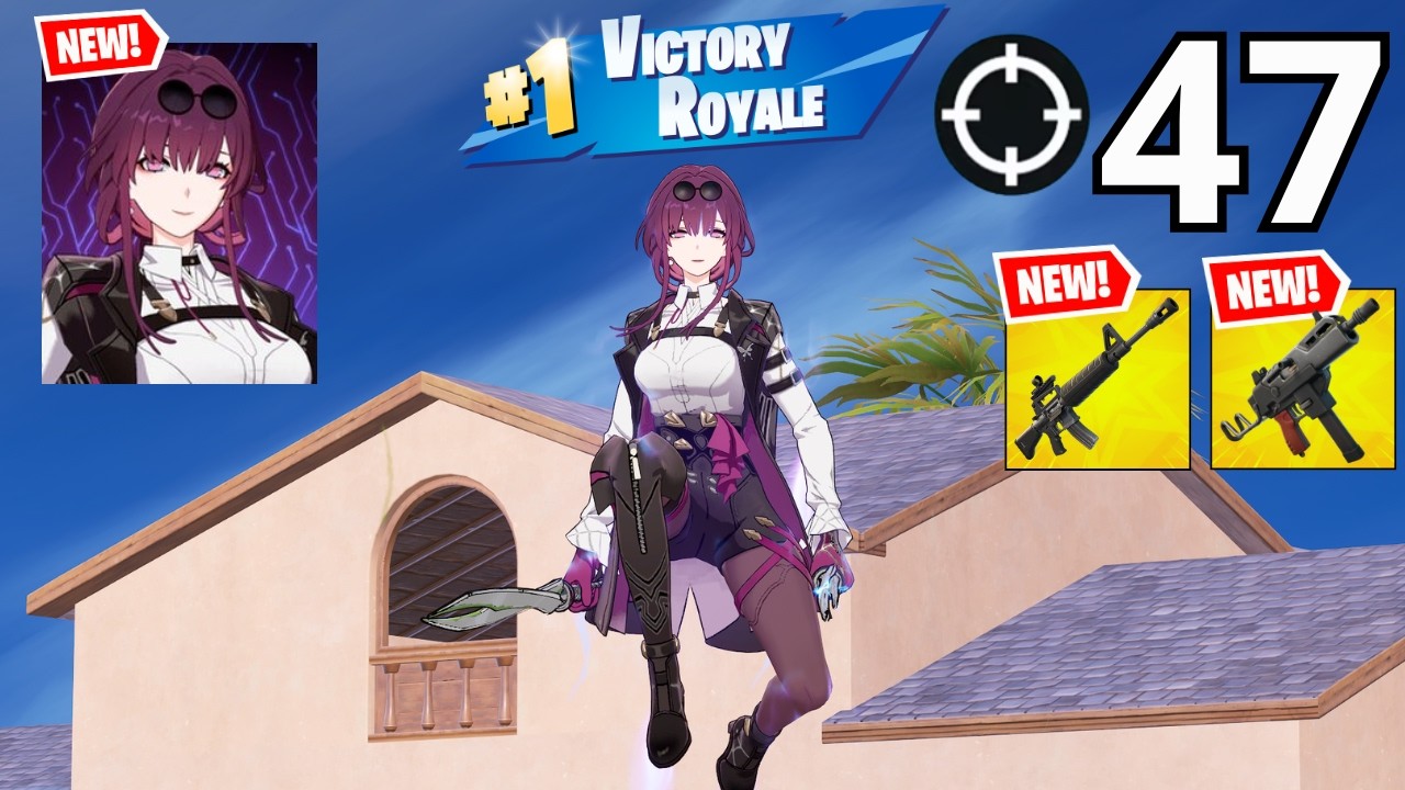 STELLARON HUNTER KAFKA Gameplay Wins Zero Build (NEW FORTNITE CHAPTER 7 SEASON 1)