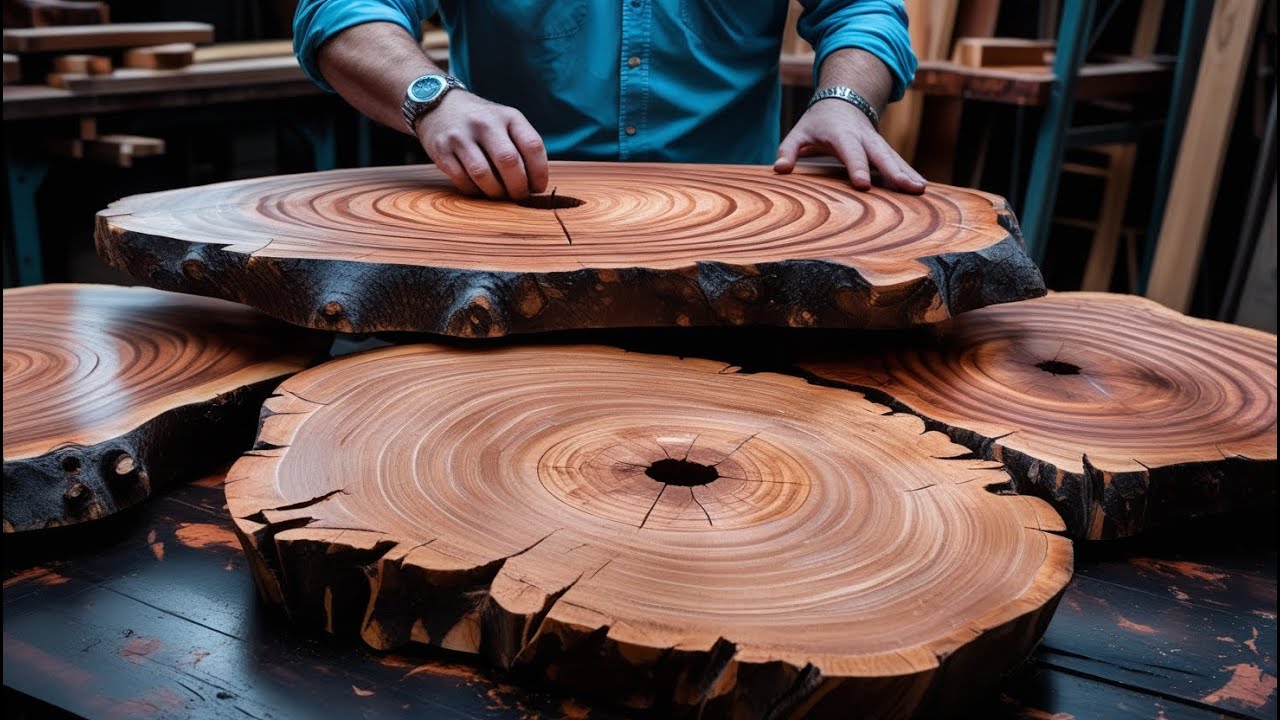 Deceptively Simple, Surprisingly Strong: A Brilliant Sapele Wood Desk Building Technique.