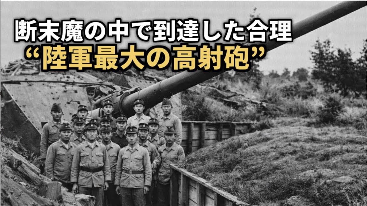 B 29を撃破するために開発された高射砲・・・十五糎高射砲が意味を失った理由