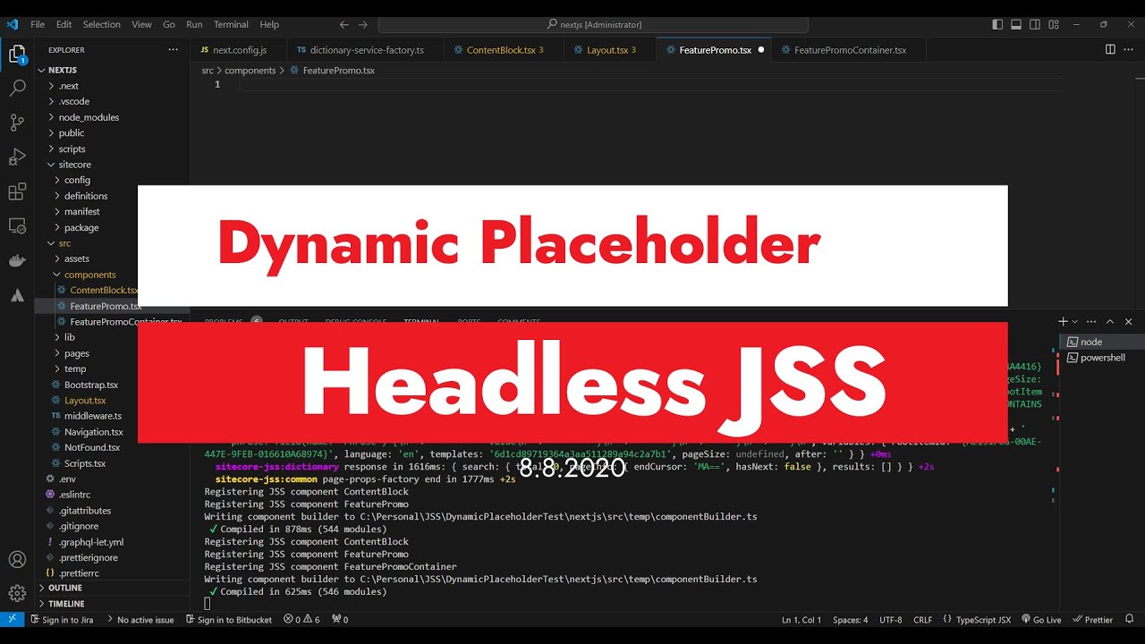 How to configure dynamic placeholder in your headless JSS app