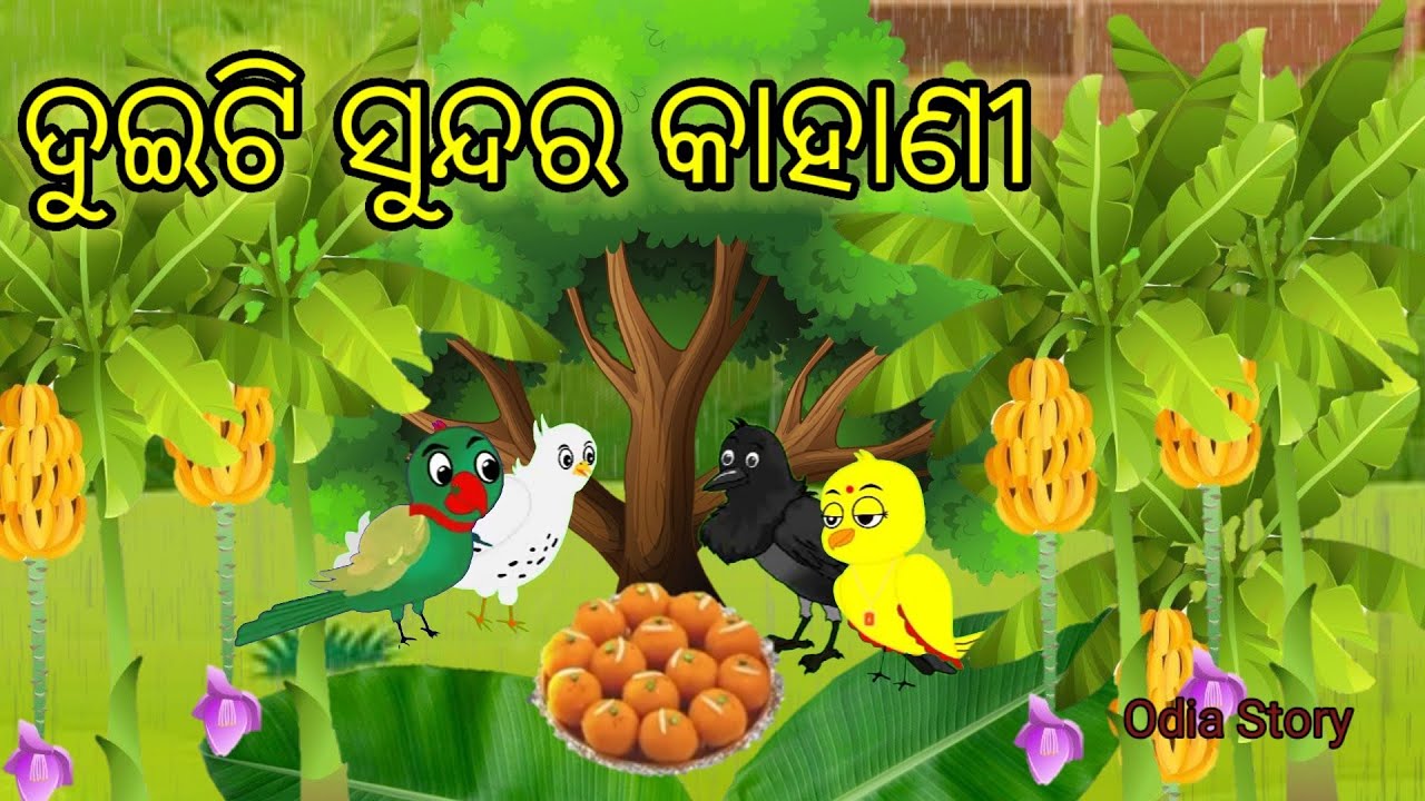 Kadali Chasa|Minu Chadhei ra duiti Sunder kahani|Tuni Chidiyan|Tiki chadheigapa|Moral Stories|Gappa|