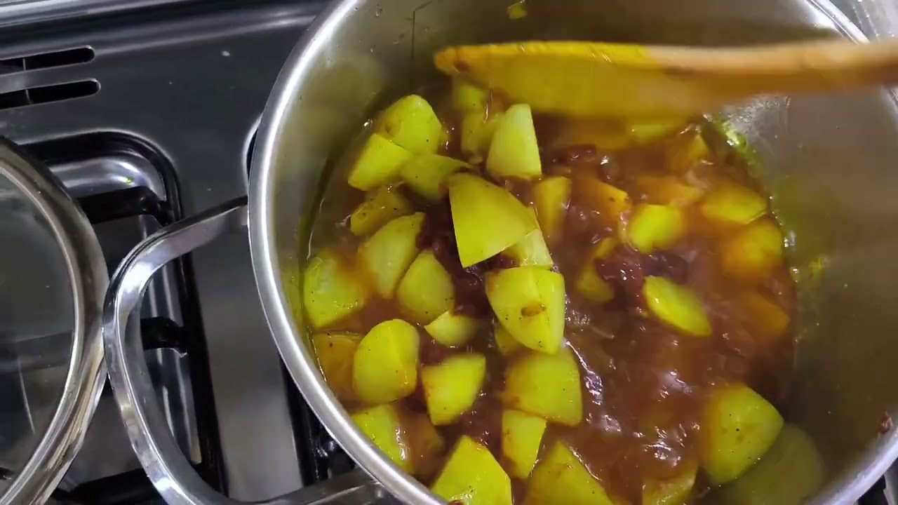 مرق البطاطة مع تمن بالشعرية 