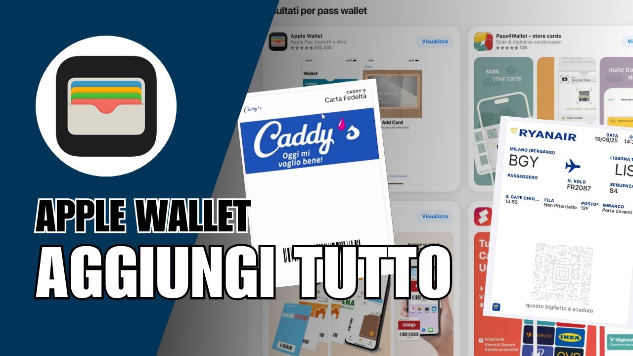 Aggiungere TUTTO a APPLE WALLET