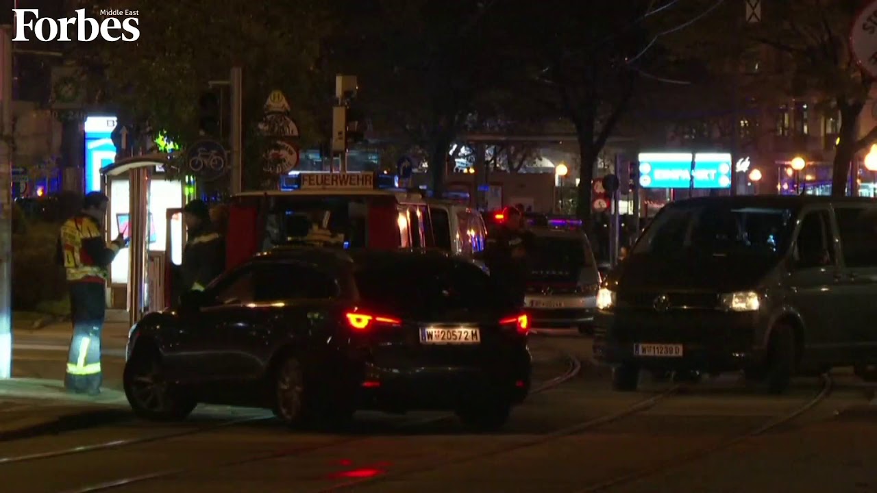 Police on scene of shooting near synagogue in Vienna