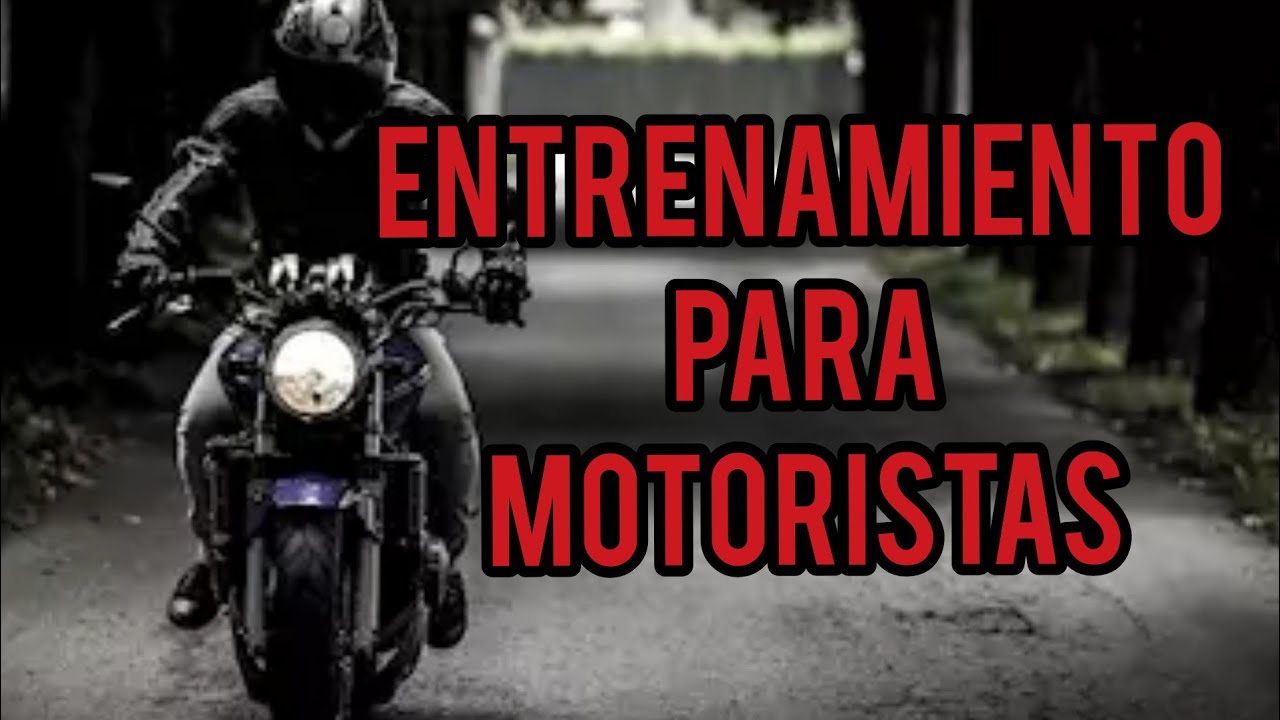Moto | ENTRENAMIENTO para MOTORISTAS | Ejercicio físico moteros