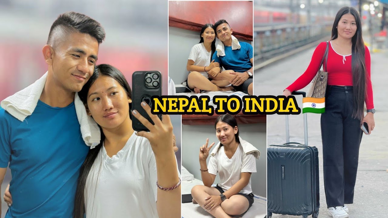 First Time Nepal To Dehradun Journey By Train Husband & Me🇳🇵🇮🇳@BipanaRanaMagar0
