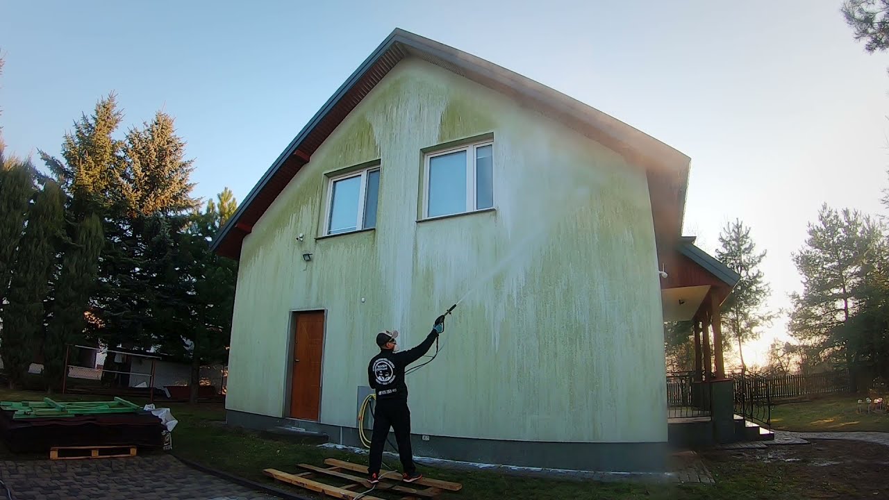 HOUSE DETAILING Mycie elewacji - Wash Brothers #housewash  #mycieelewacji #czyszczenieelewacji