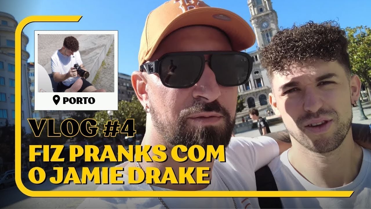 VLOG #4 FIZ PRANKS COM O ‪@JamieDrakeGaming