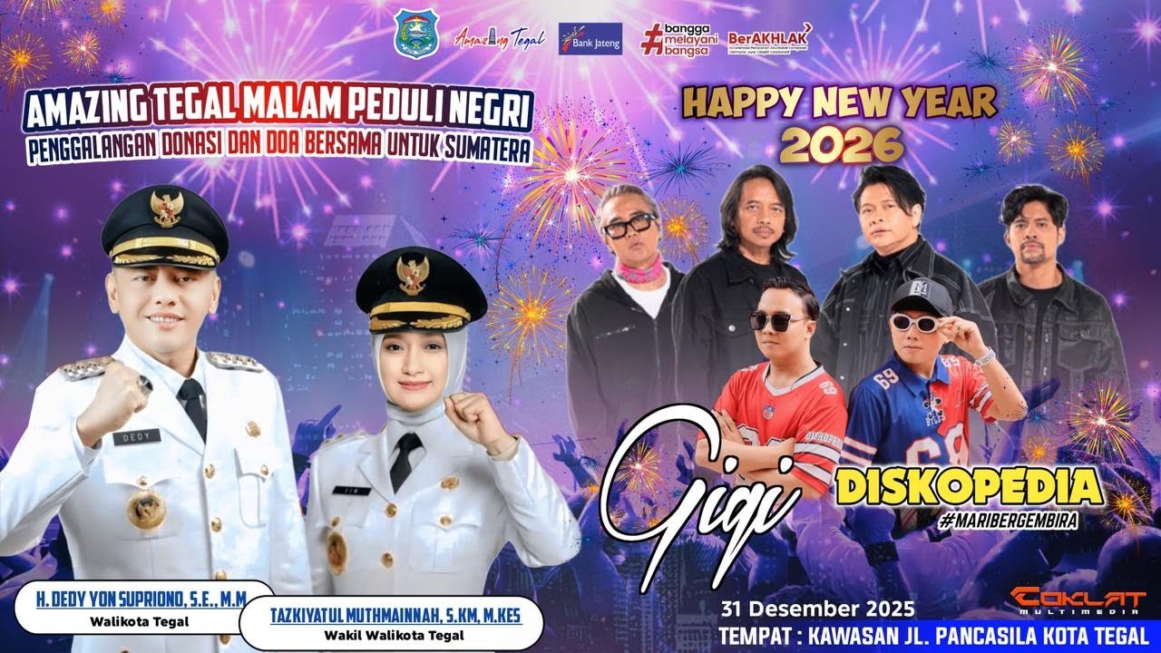 AMAZING TEGAL MALAM PEDULI NEGERI - KAWASAN JLN. PANCASILA KOTA TEGAL