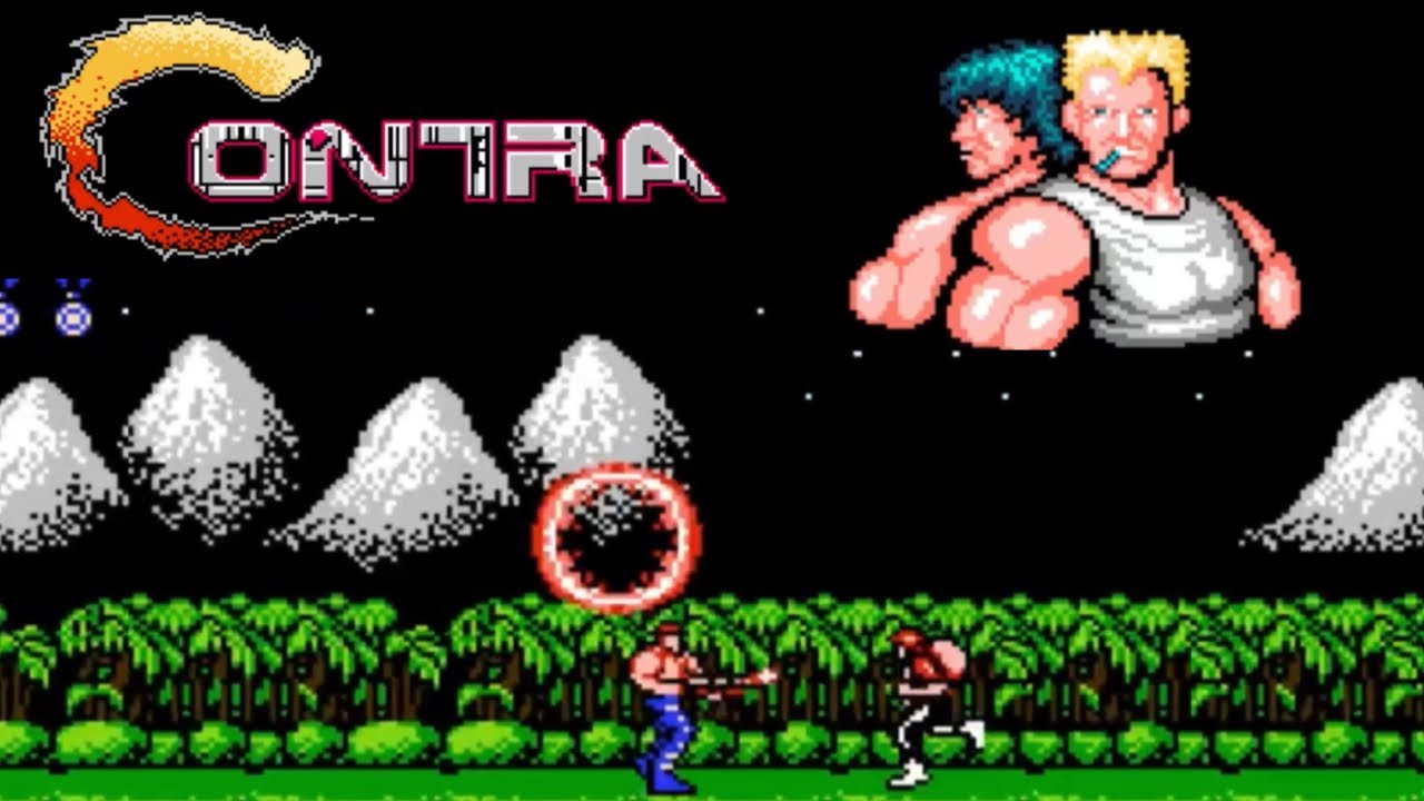 💥 Contra (NES): Full Gameplay