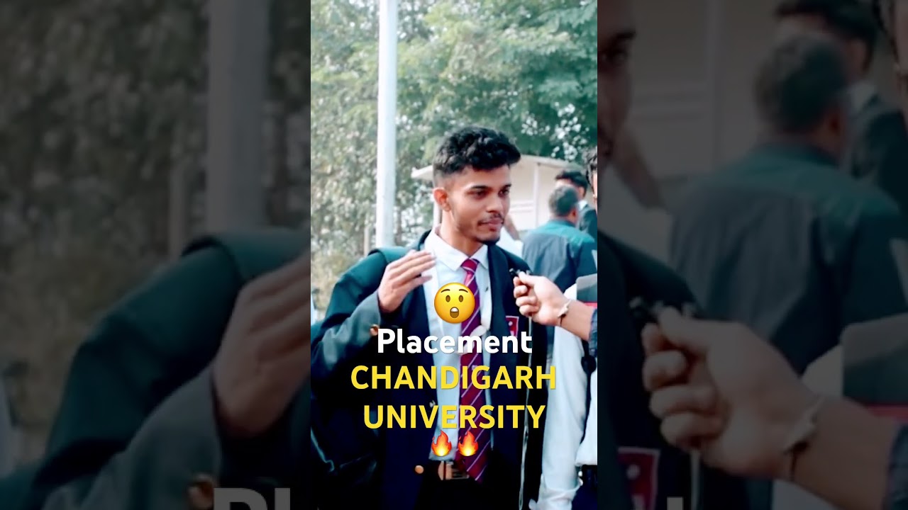 Chandigarh University placement 🔥🔥 #college #students #engineering #admission #btechcse