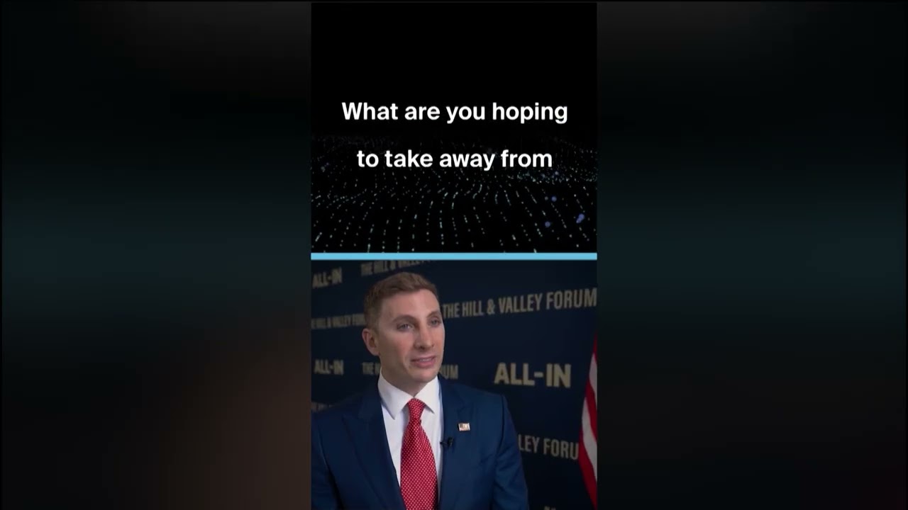 Jacob Helberg, Co founder at Hill & Valley Forum Joins Live on NYSE TV