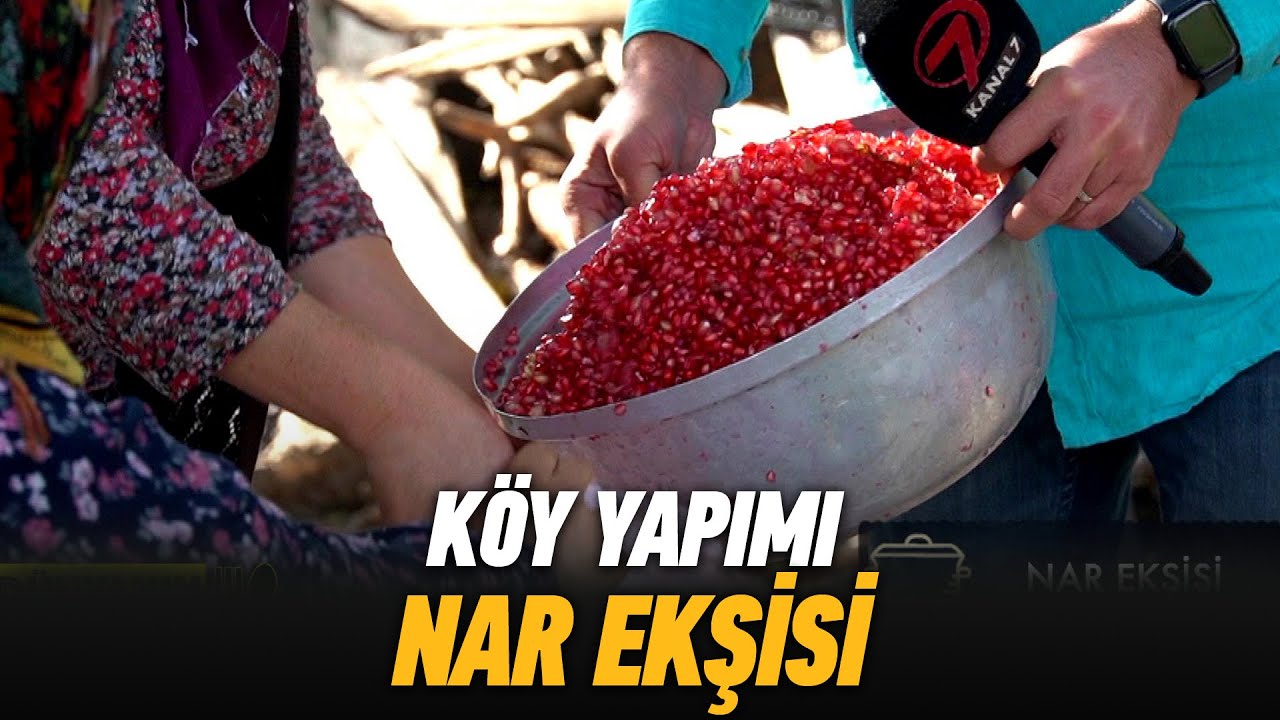 Köy Yapımı Nar Ekşisi Tarifi - Dünyanın Tadı