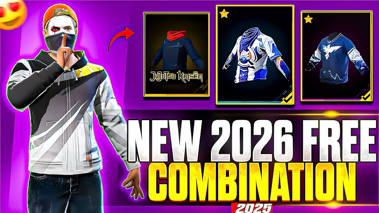 New 🤩 2026 Player's God Level Dress Combination in Free Fire 🔥 | NO TUP UP DRESS COMBINATION 