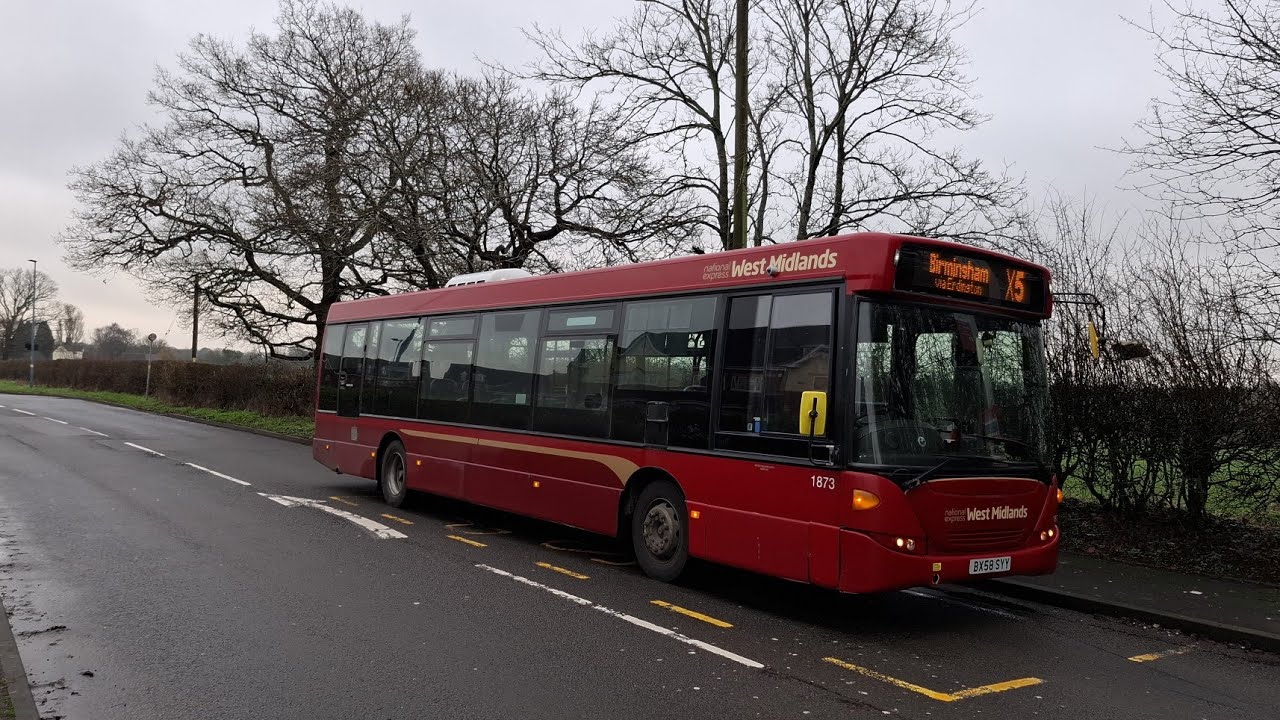 *Kickdown* National Express West Midlands Scania K230UB Omnilink BX58SYY 1873 | Platinum X5