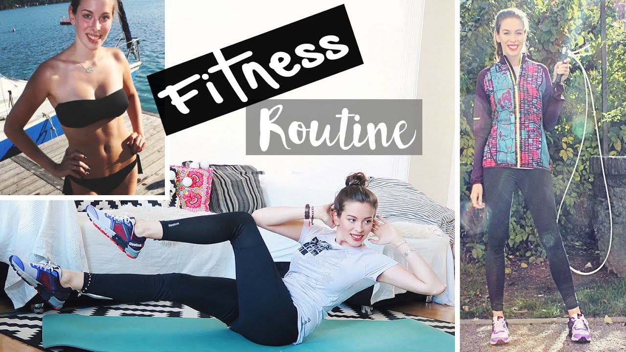 FITNESS ROUTINE HACKS: Mein WORKOUT | SCHLANK & GESUND