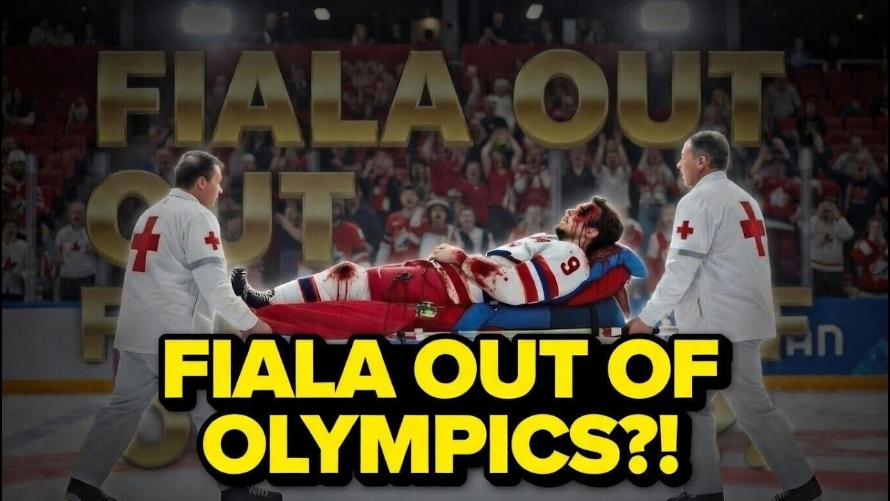 Kevin Fiala Stretchered Off After Scary Olympic Collision vs Canada | Olympic Hockey 2026