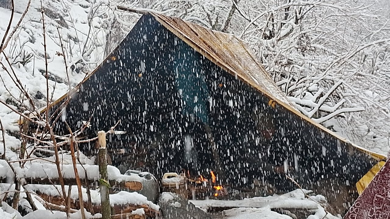 Best Life in A Himalayan Shepherd’s During The Snowfall | Most Relaxing | Village Documentary Video 